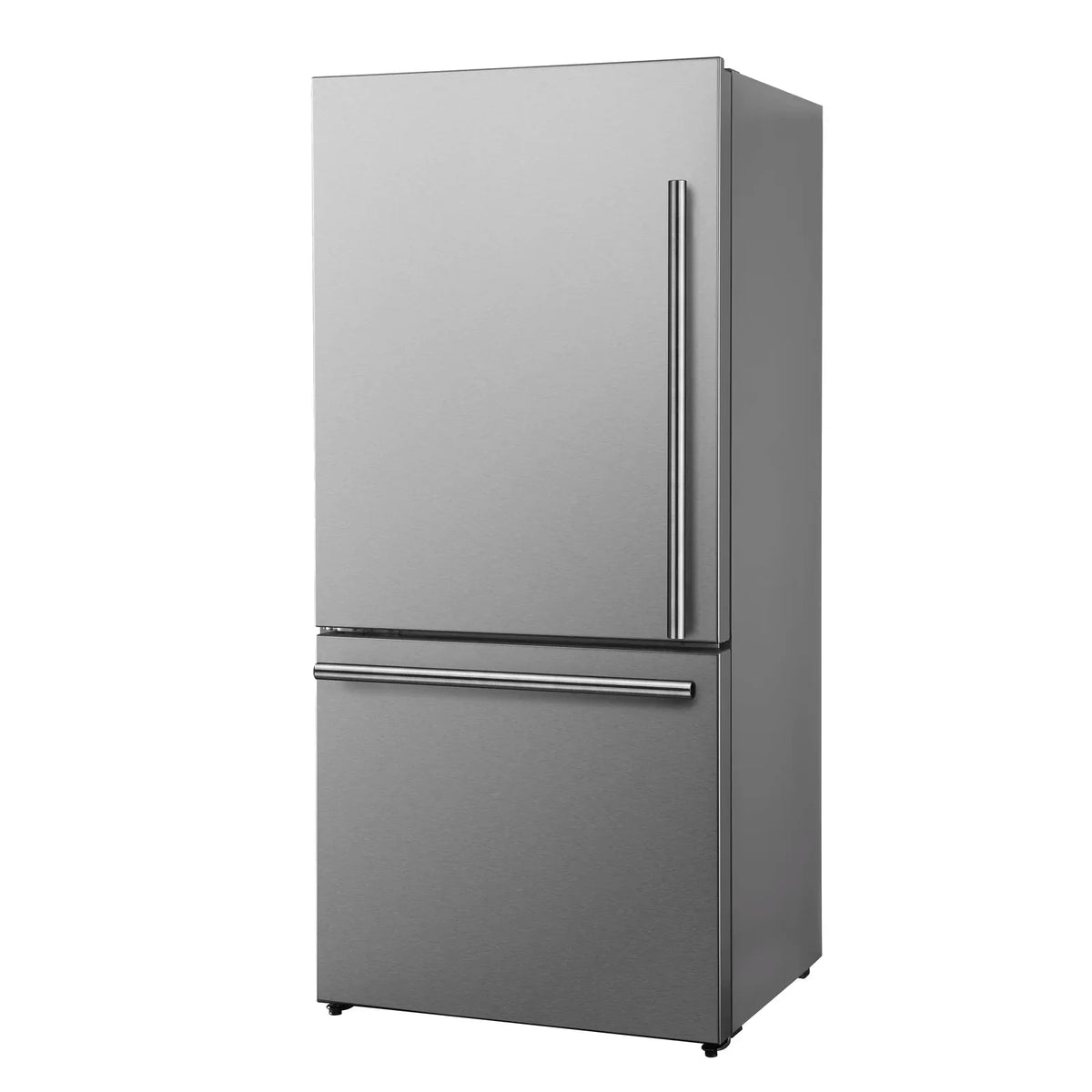 Forno Milano 62-Inch Freestanding Dual Bottom Freezer Refrigerator, 34.4 Cu. Ft., Touch Control, Ice Maker, Stainless Steel (FFFFD1787-60S)