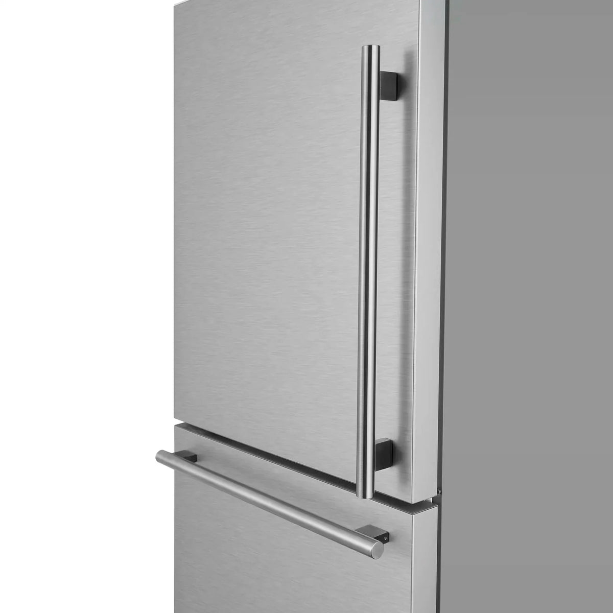 Forno Milano 62-Inch Freestanding Dual Bottom Freezer Refrigerator, 34.4 Cu. Ft., Touch Control, Ice Maker, Stainless Steel (FFFFD1787-60S)