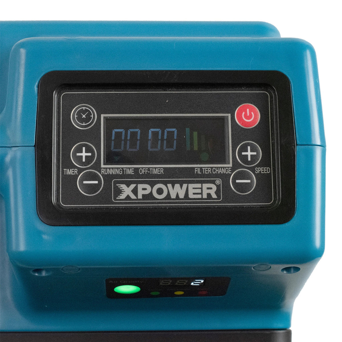 XPOWER HEPA air scrubber X-2700 - control panel