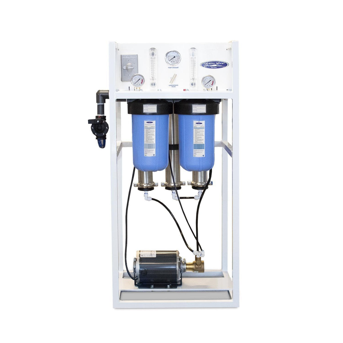 Crystal Quest Mid-Flow Commercial Reverse Osmosis System, 500-7,000 GPD