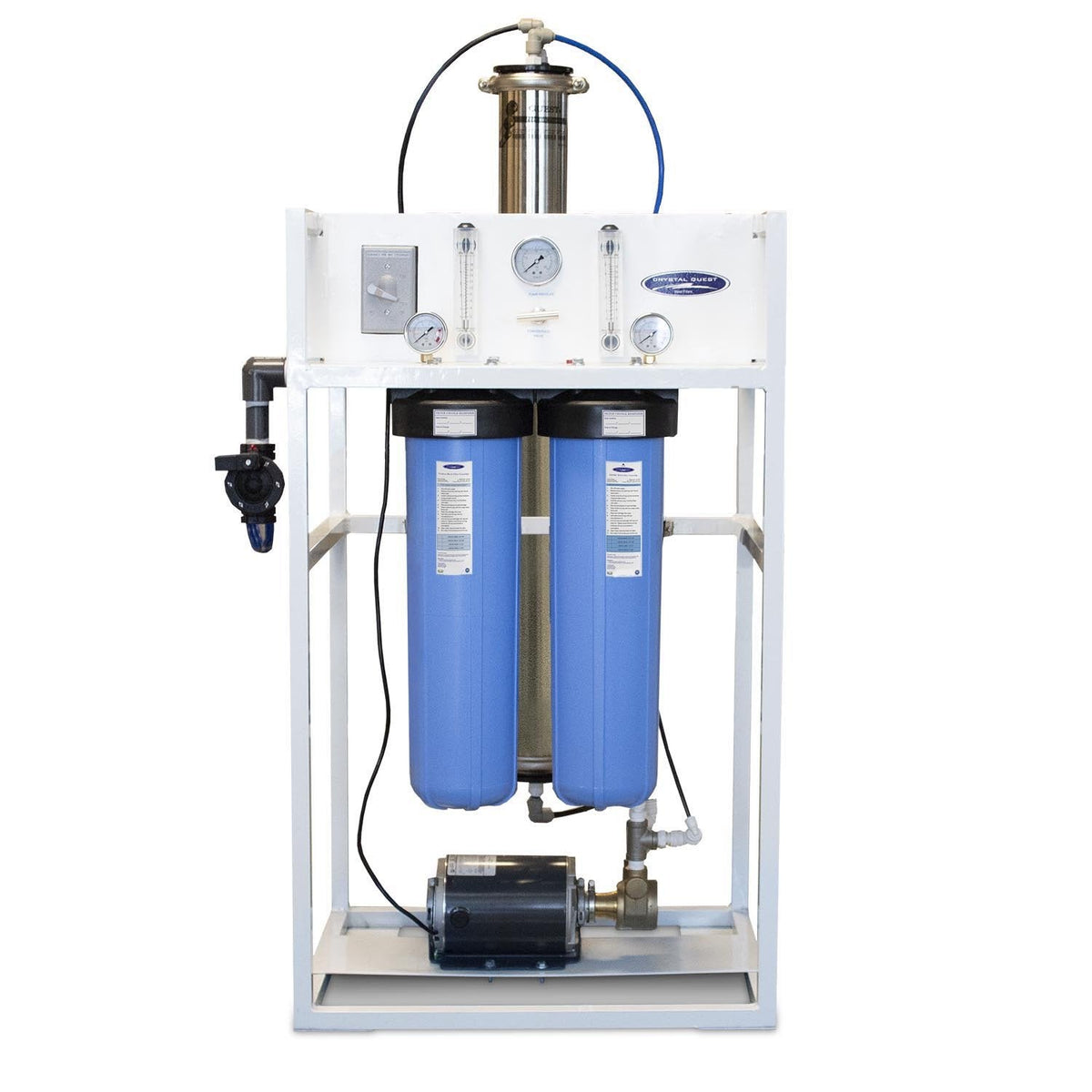Crystal Quest Mid-Flow Commercial Reverse Osmosis System, 500-7,000 GPD