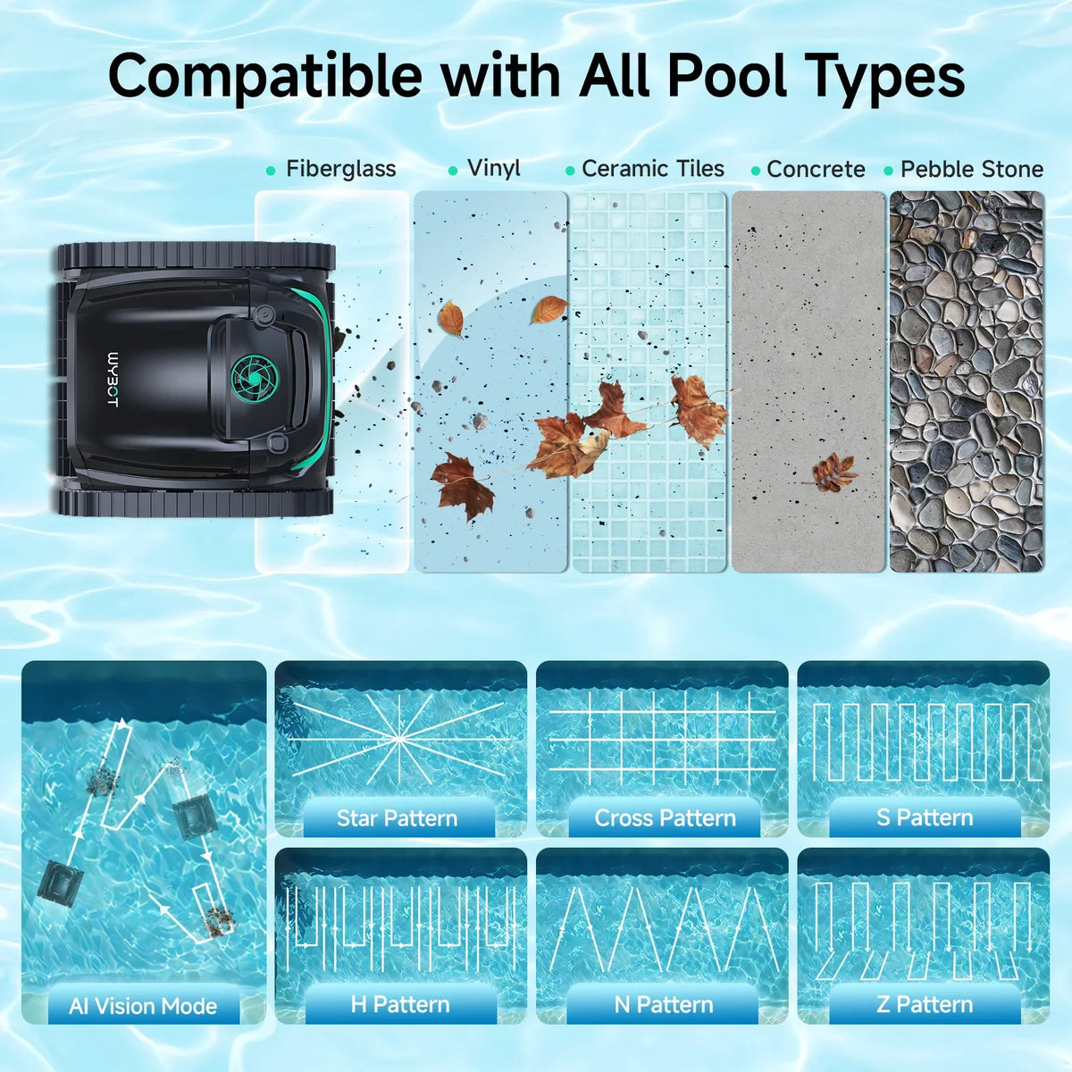 WYBOT M2 Vision Robotic Pool Cleaner - product image 4