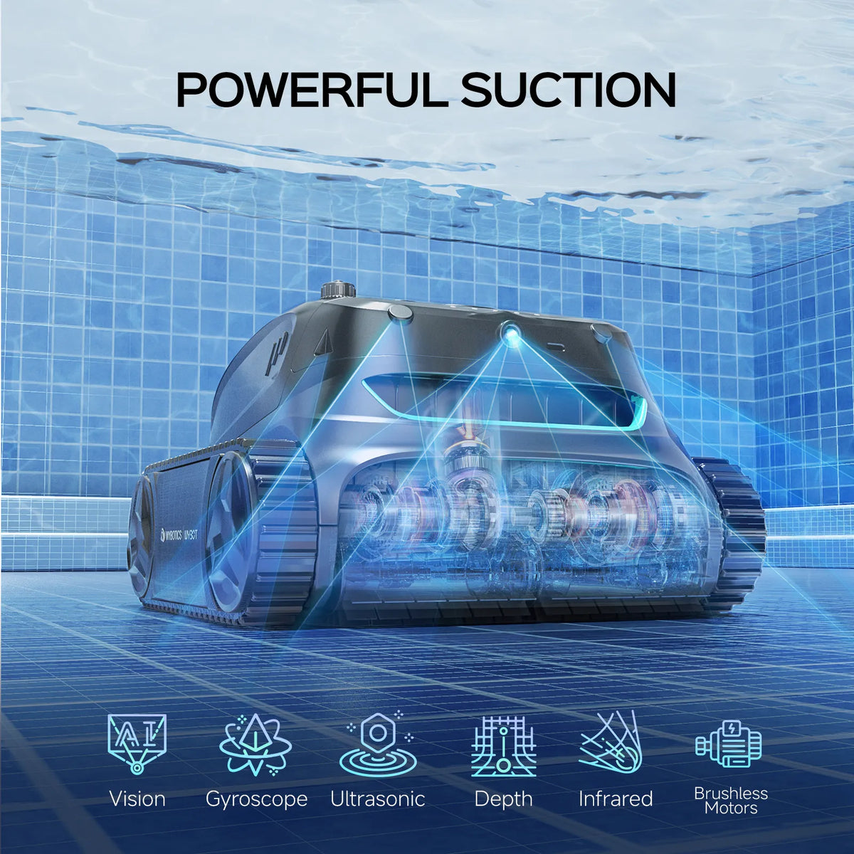 WYBOT S2 Solar Vision Robotic Pool Cleaner - product image 11