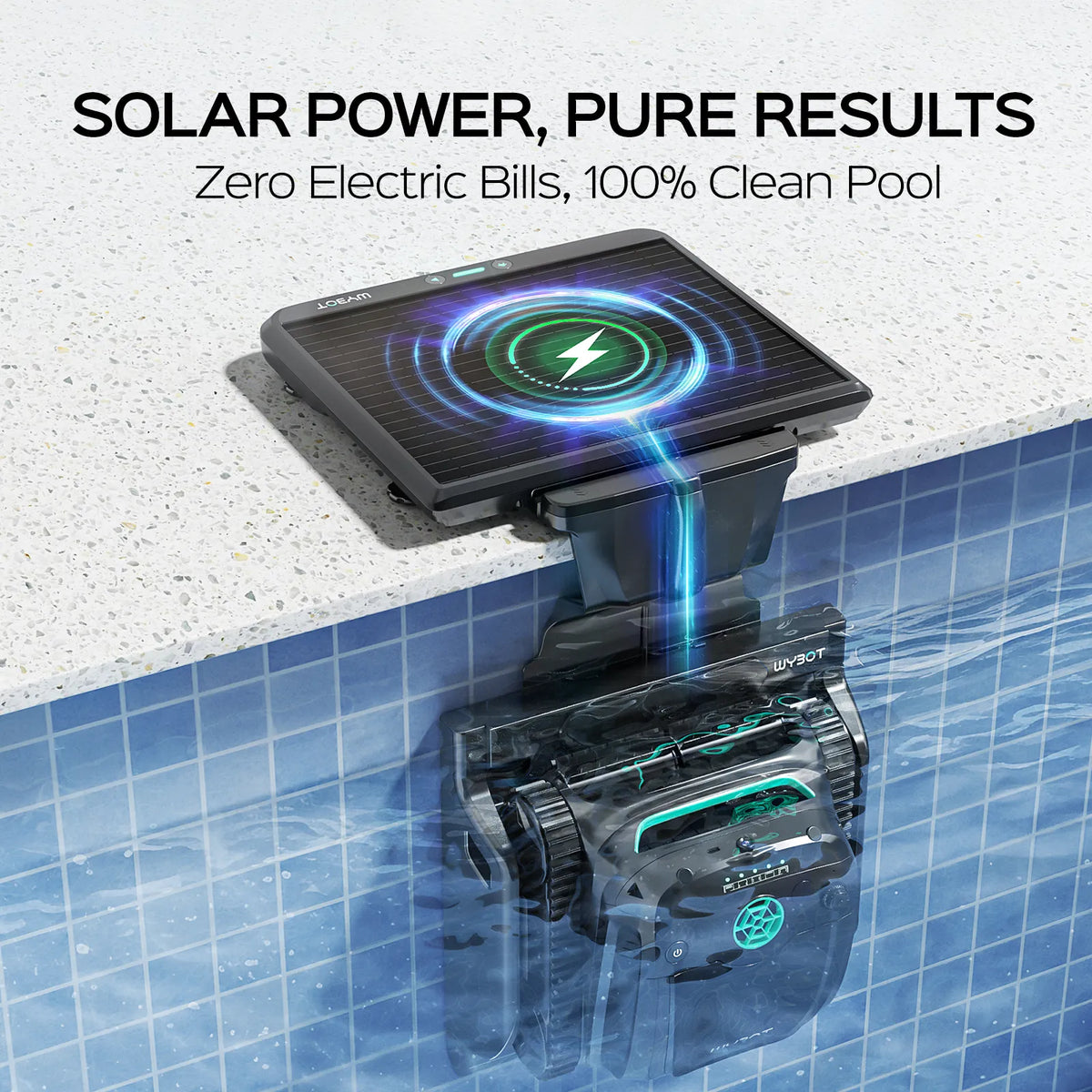 WYBOT S2 Solar Vision Robotic Pool Cleaner - product image 10
