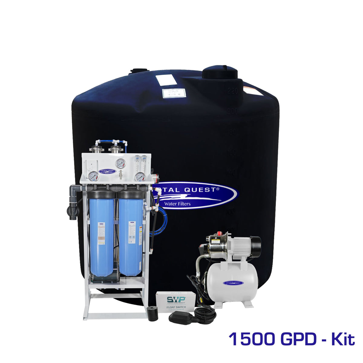 Crystal Quest Whole House Reverse Osmosis Water Filtration System
