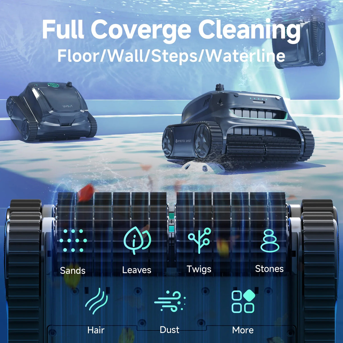 WYBOT S2 Robotic Pool Cleaner - product image 8