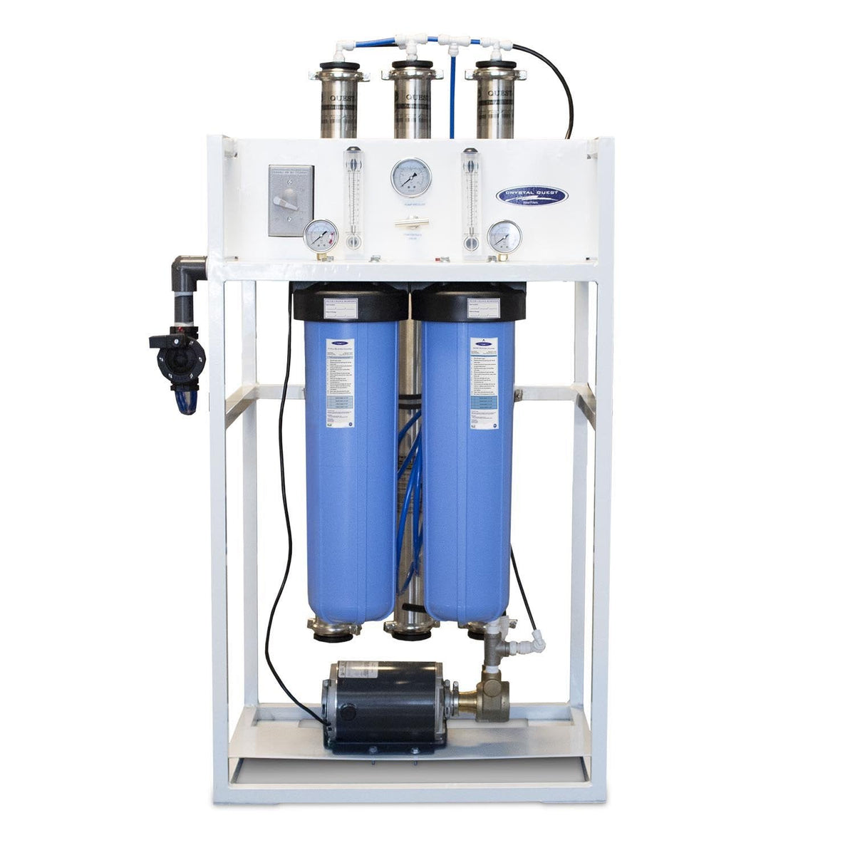 Crystal Quest Mid-Flow Commercial Reverse Osmosis System, 500-7,000 GPD