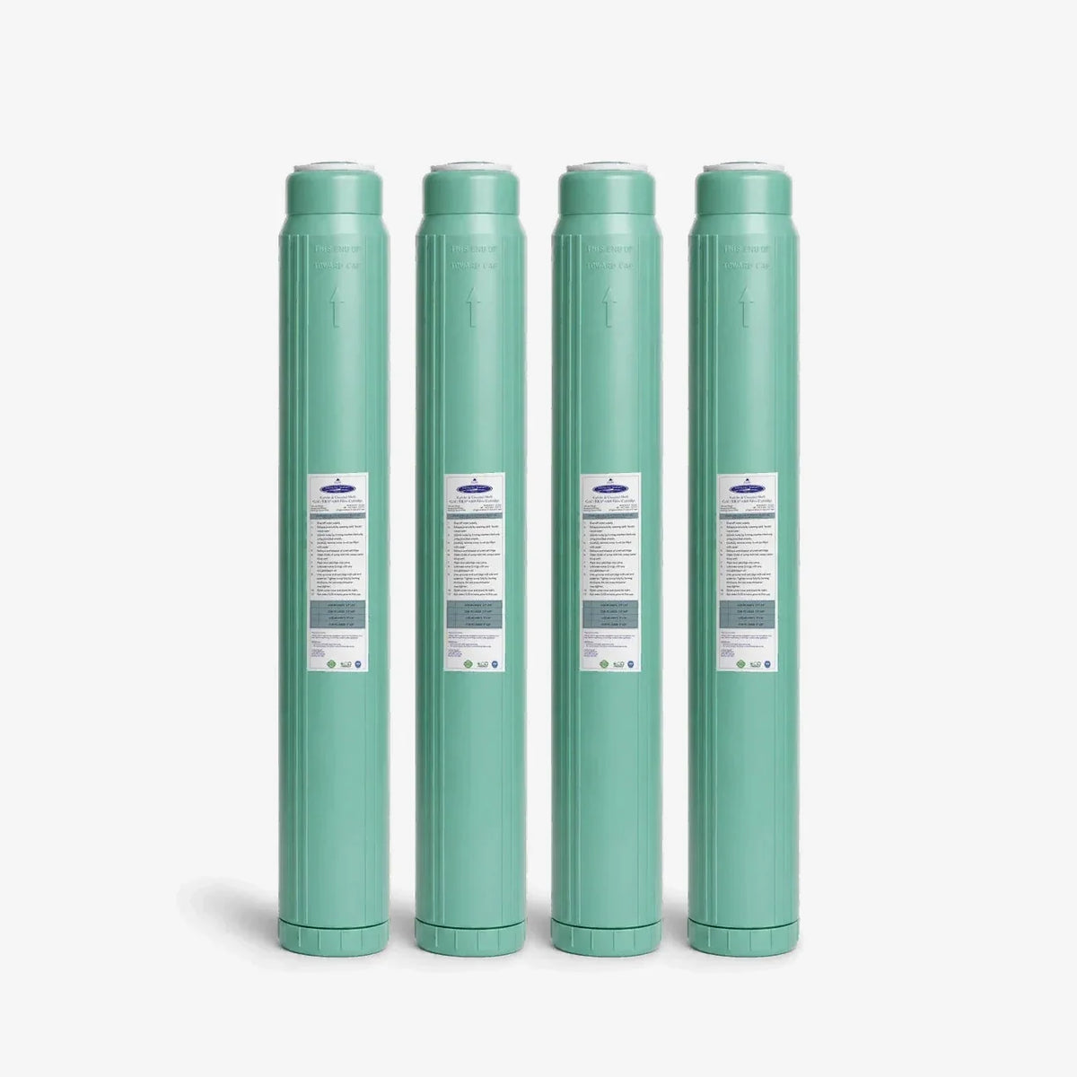 Crystal Quest Calcite & Coconut Shell GAC Replacement Filter Cartridge, 0.5 to 6 GPM