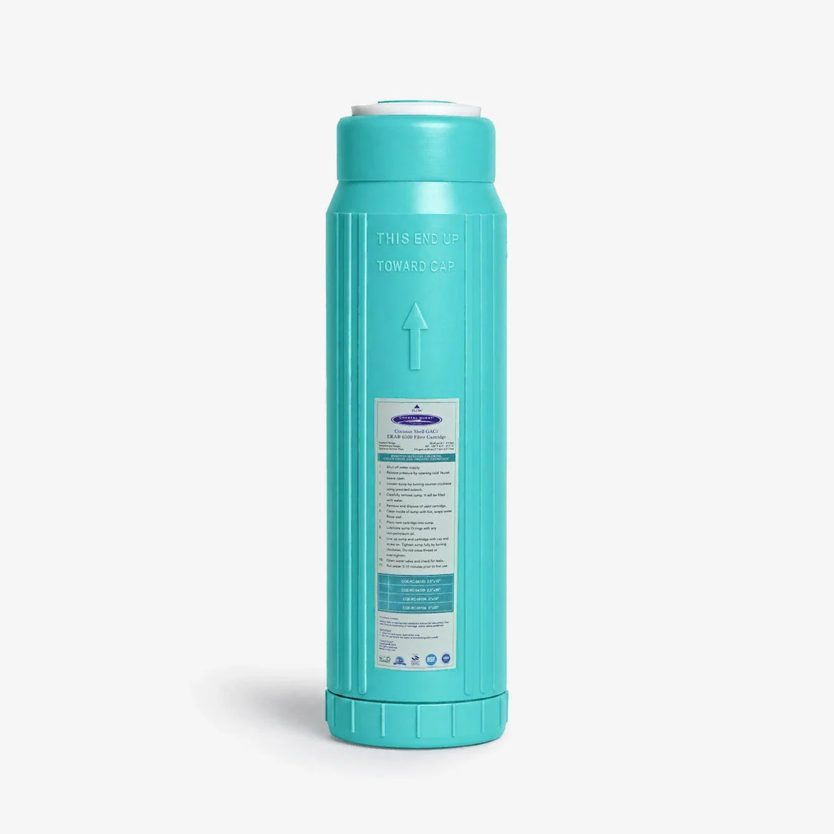 Crystal Quest GAC Filter Cartridge, Coconut Shell Granular Activated Carbon