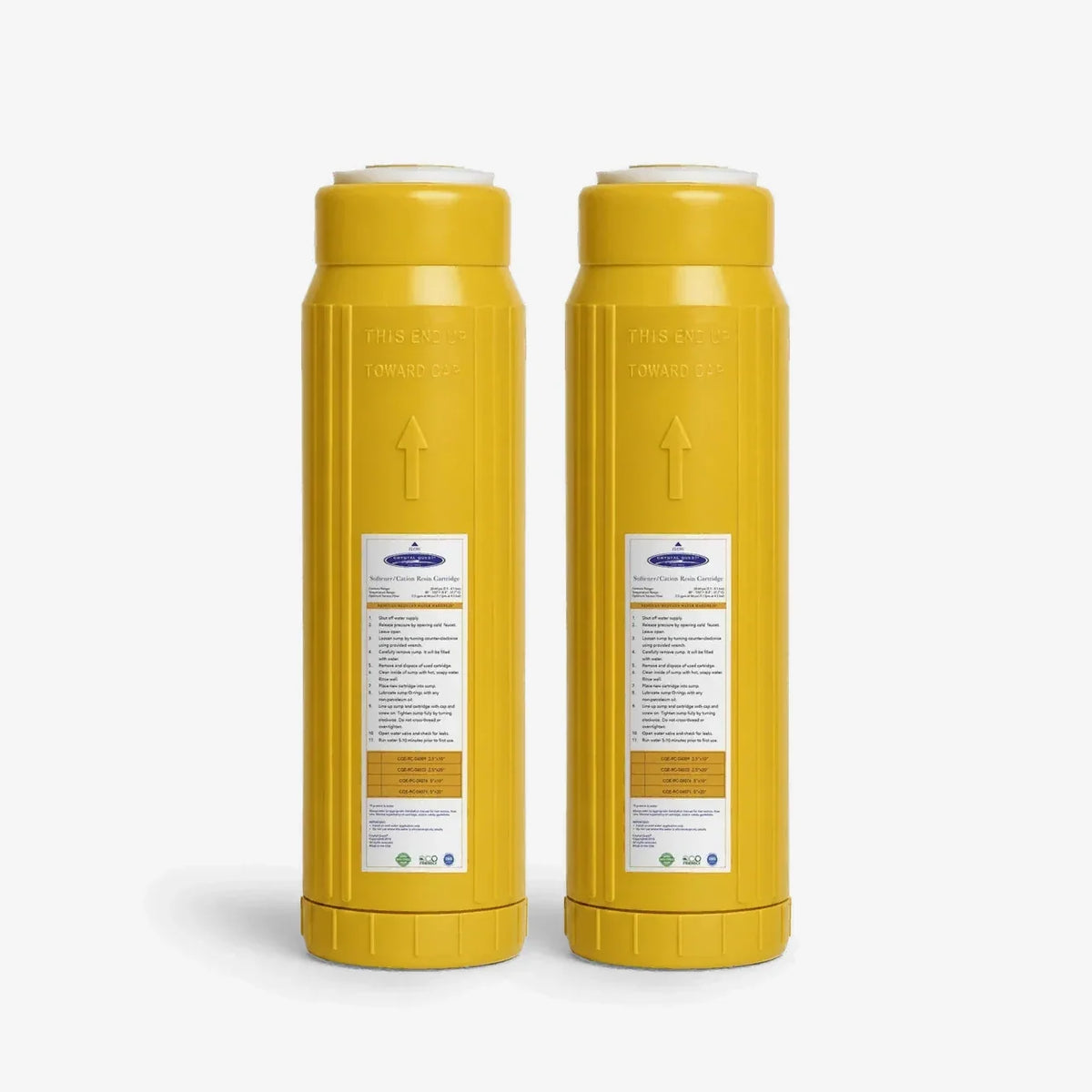 Crystal Quest Cation Resin Water Softening Filter Cartridge