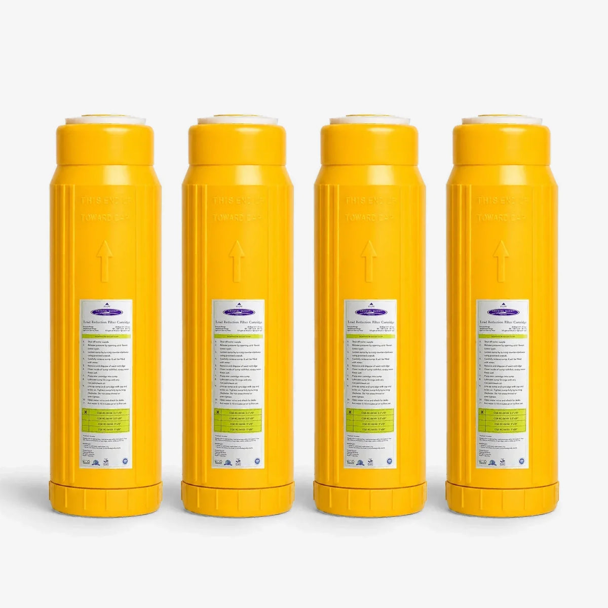 Crystal Quest Lead Filter Replacement Cartridge, 0.5 to 6 GPM