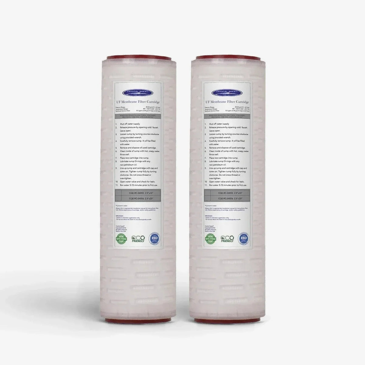 Crystal Quest Ultrafiltration (UF) Replacement Water Filter Membrane, 0.1 Micron