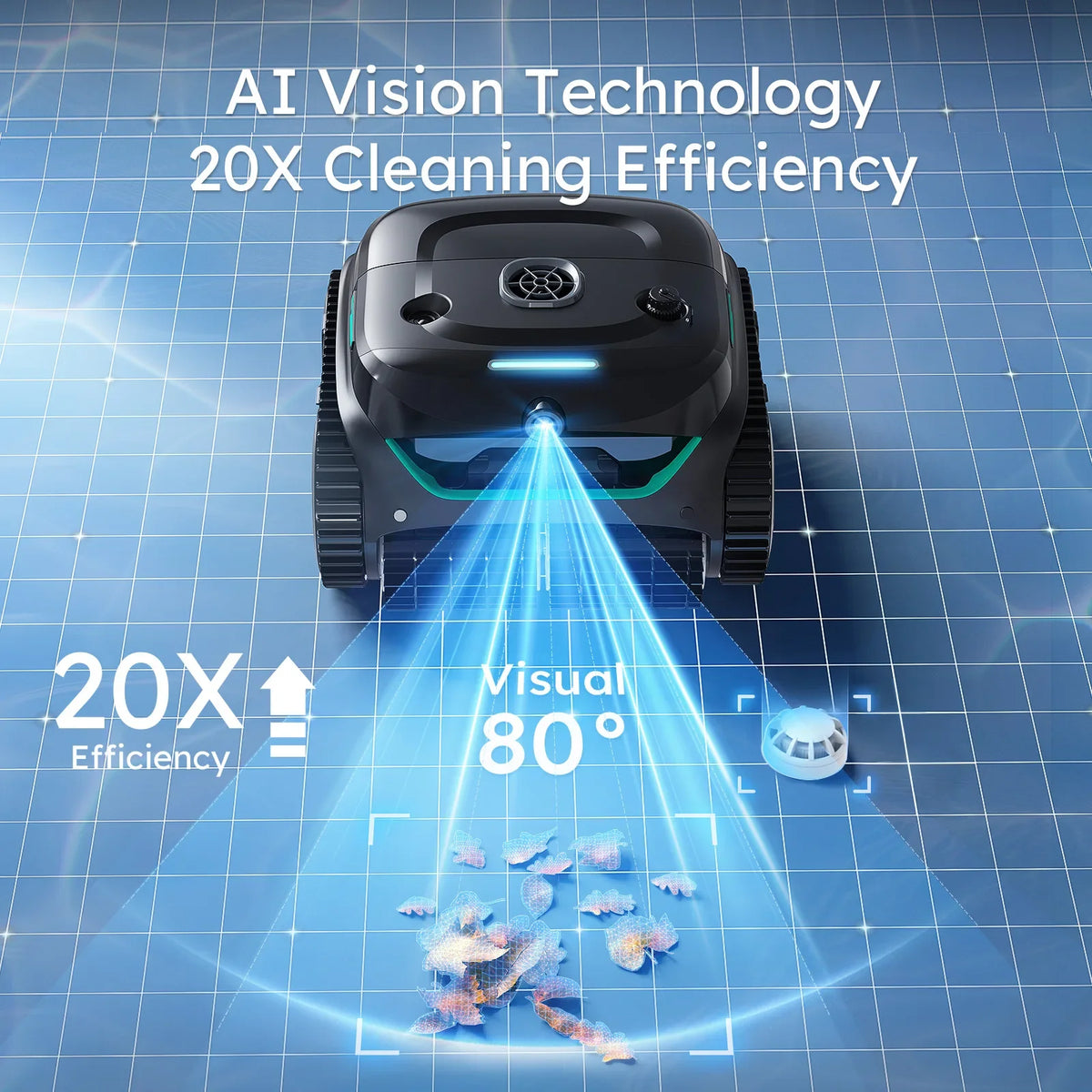 WYBOT C2 Vision Robotic Pool Cleaner - product image 3