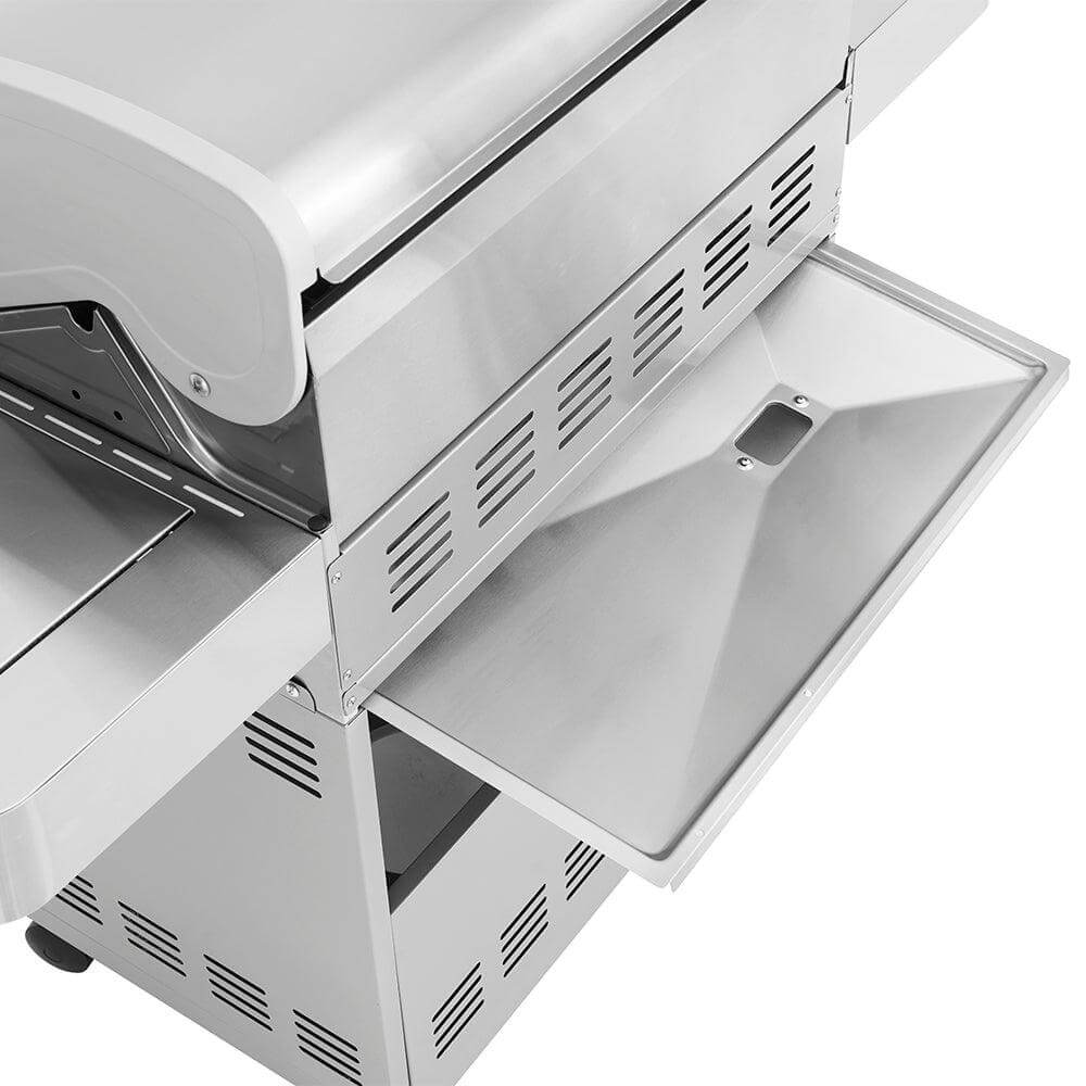 Monument Grills Classic 24367 Series Propane Gas Grill, 4 Burners, Stainless Steel