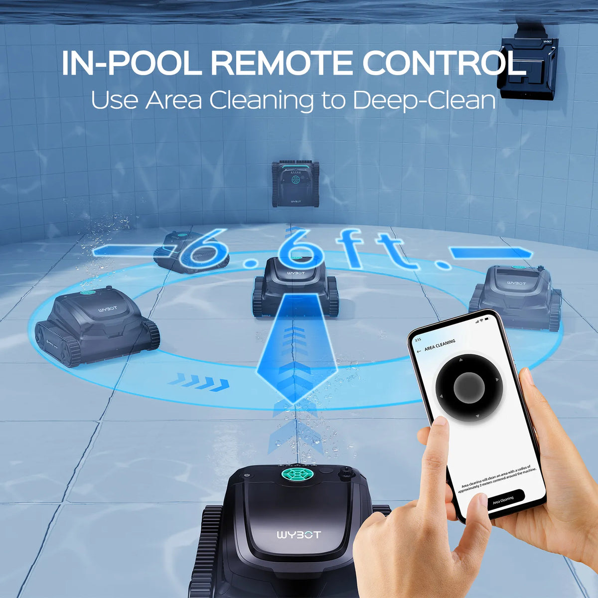 WYBOT S2 Solar Vision Robotic Pool Cleaner - product image 6