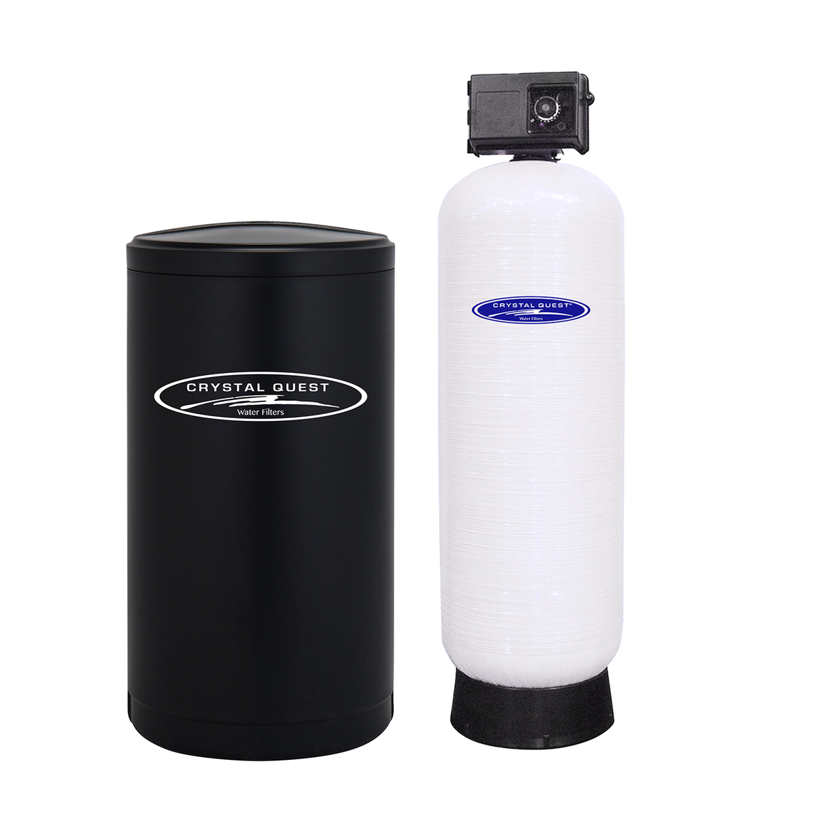 Crystal Quest Commercial Water Softener System, 210,000 Grains, 7 cu. ft., 35 GPM (CQE-CO-02045)
