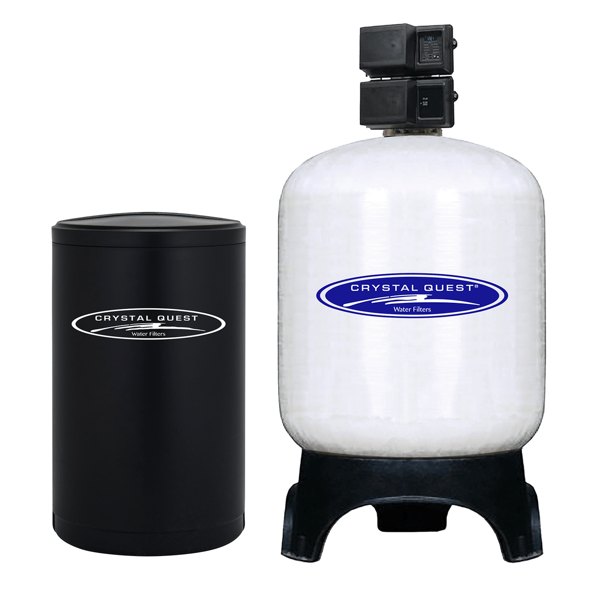 Crystal Quest Commercial Water Softener System, 1,800,000 Grains, 60 cu. ft., 390 GPM (CQE-CO-WS18M)