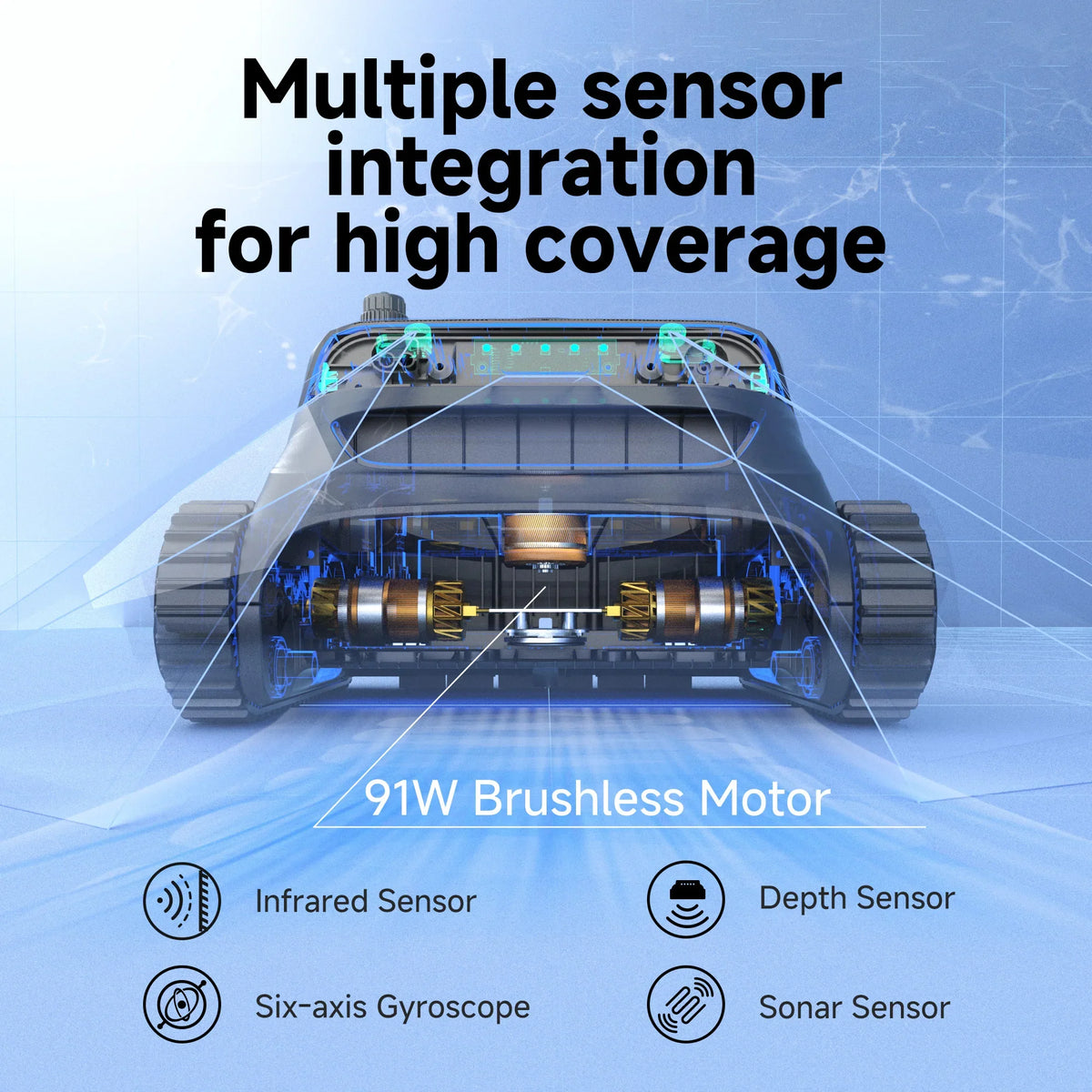 WYBOT S2 Robotic Pool Cleaner - product image 9
