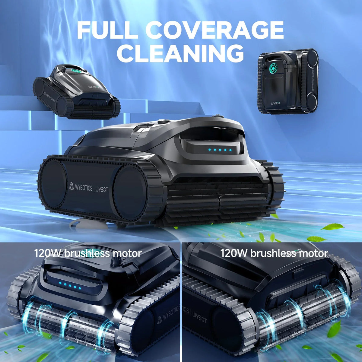 WYBOT M1 Robotic Pool Cleaner - product image 3