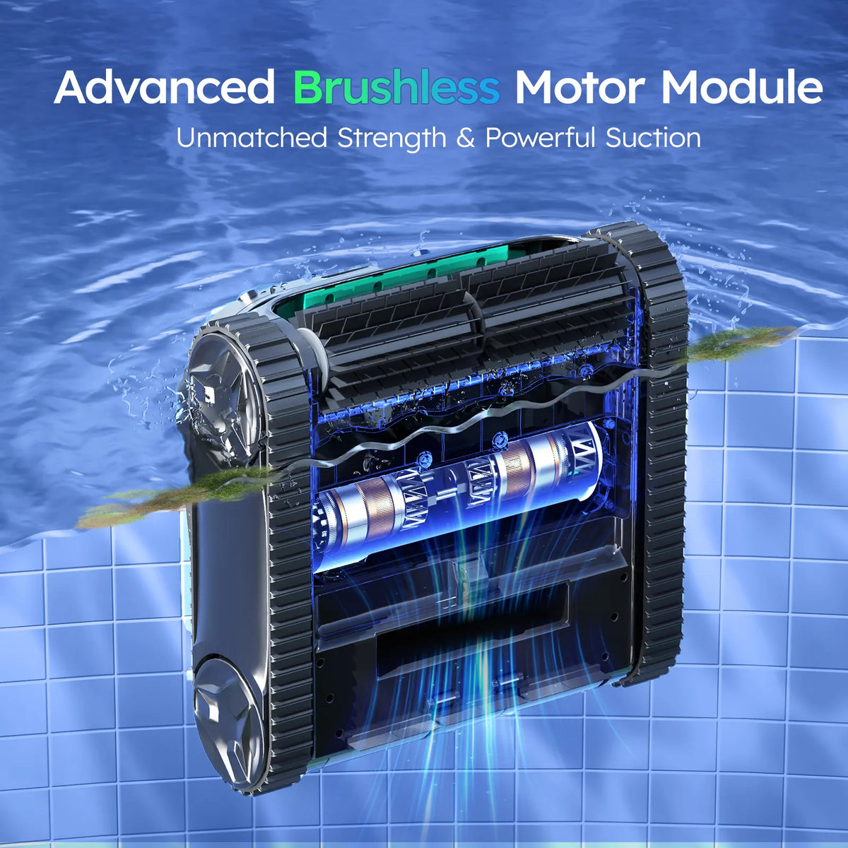 WYBOT S2 Solar Robotic Pool Cleaner - product image 4