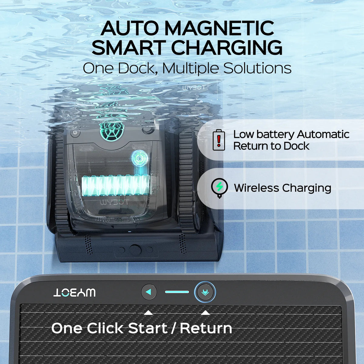WYBOT S2 Solar Vision Robotic Pool Cleaner - product image 4
