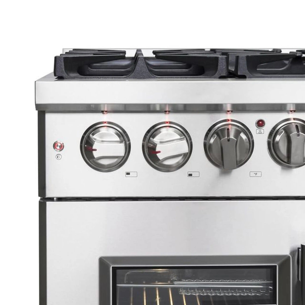 Forno Massimo 36-Inch Freestanding French Door Dual Fuel Range, Stainless Steel (FFSGS6325-36)
