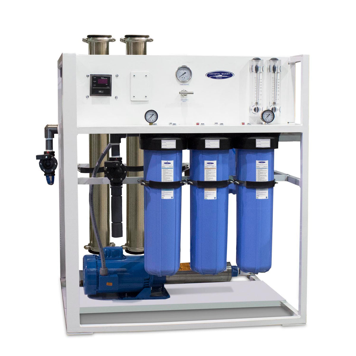 Crystal Quest Mid-Flow Commercial Reverse Osmosis System, 500-7,000 GPD