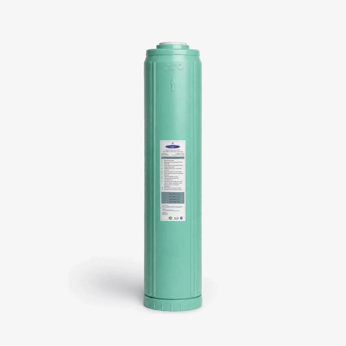 Crystal Quest Calcite & Coconut Shell GAC Replacement Filter Cartridge, 0.5 to 6 GPM