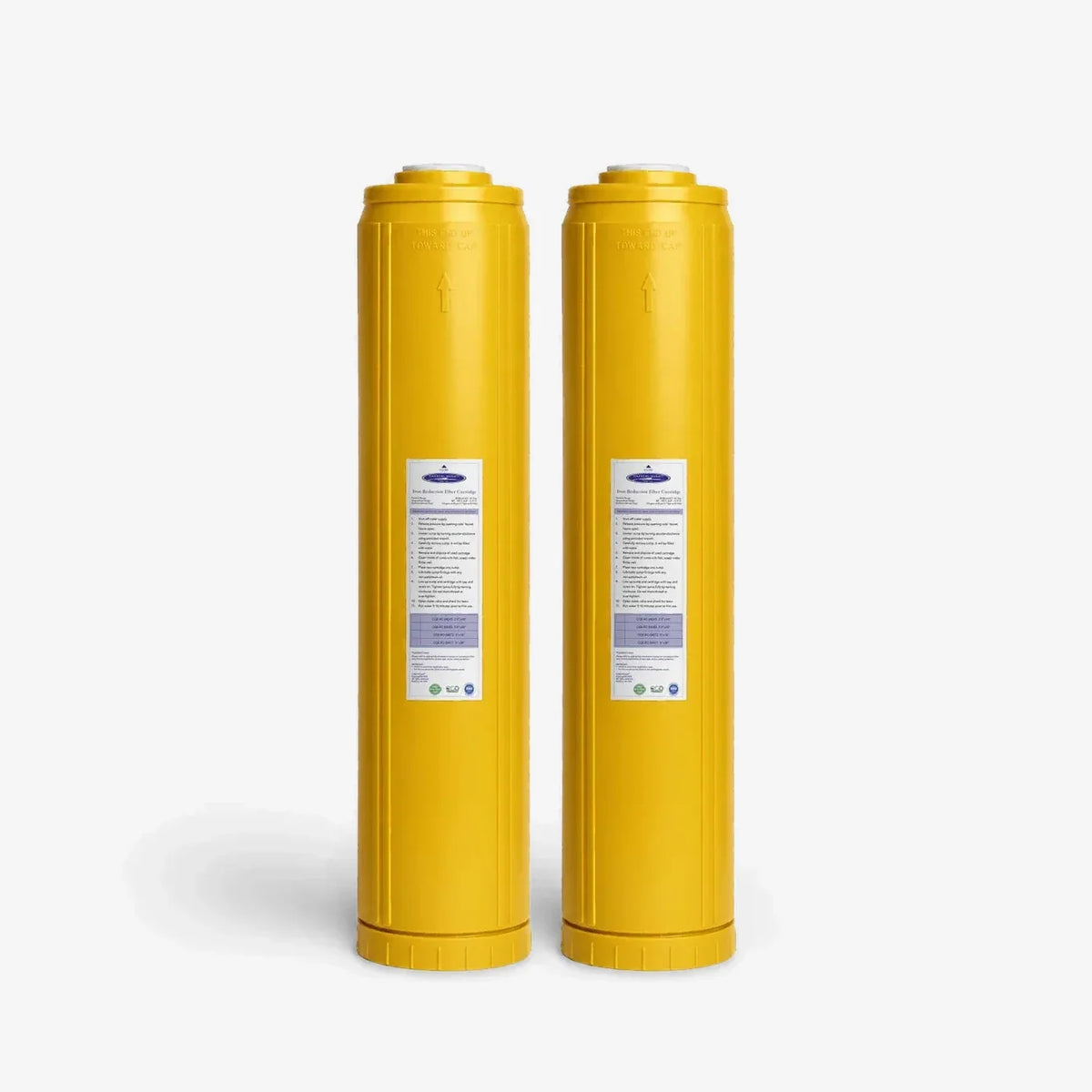 Crystal Quest Iron Filter Replacement Cartridge, MetalX Media, 0.5 to 6 GPM