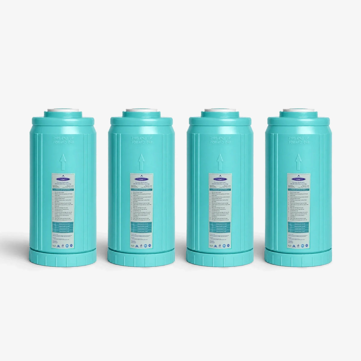 Crystal Quest GAC Filter Cartridge, Coconut Shell Granular Activated Carbon
