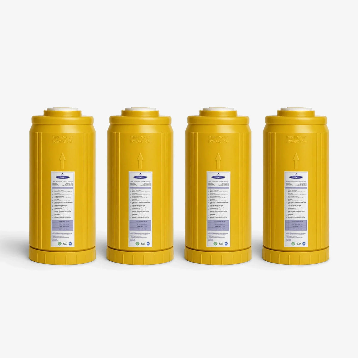 Crystal Quest Iron Filter Replacement Cartridge, MetalX Media, 0.5 to 6 GPM