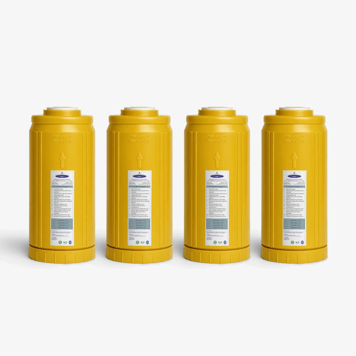 Crystal Quest Phosphate & Coconut Shell GAC Replacement Filter Cartridge, Scale Inhibitor