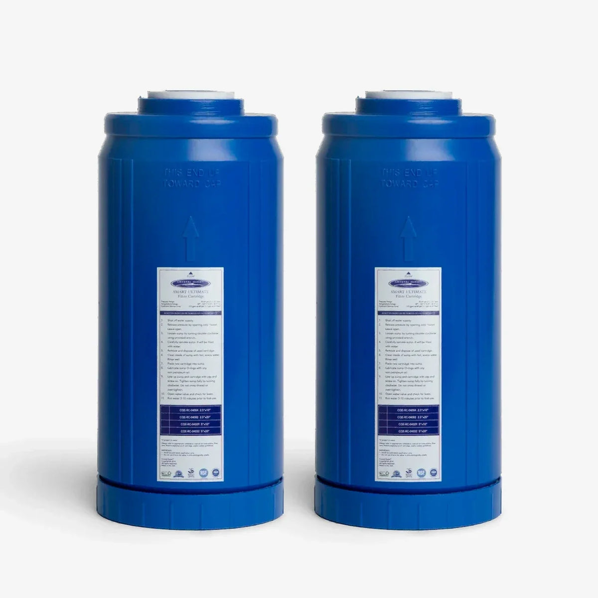 Crystal Quest SMART Replacement Filter Cartridge, Multi-Stage, Plus, Ultra or Ultimate