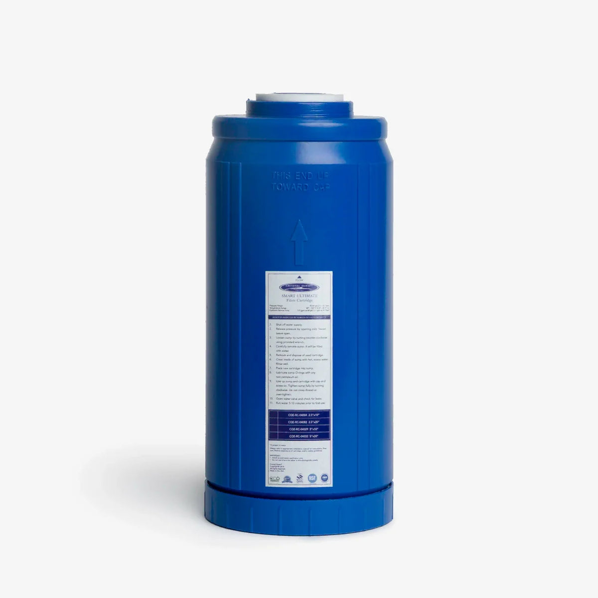 Crystal Quest SMART Replacement Filter Cartridge, Multi-Stage, Plus, Ultra or Ultimate