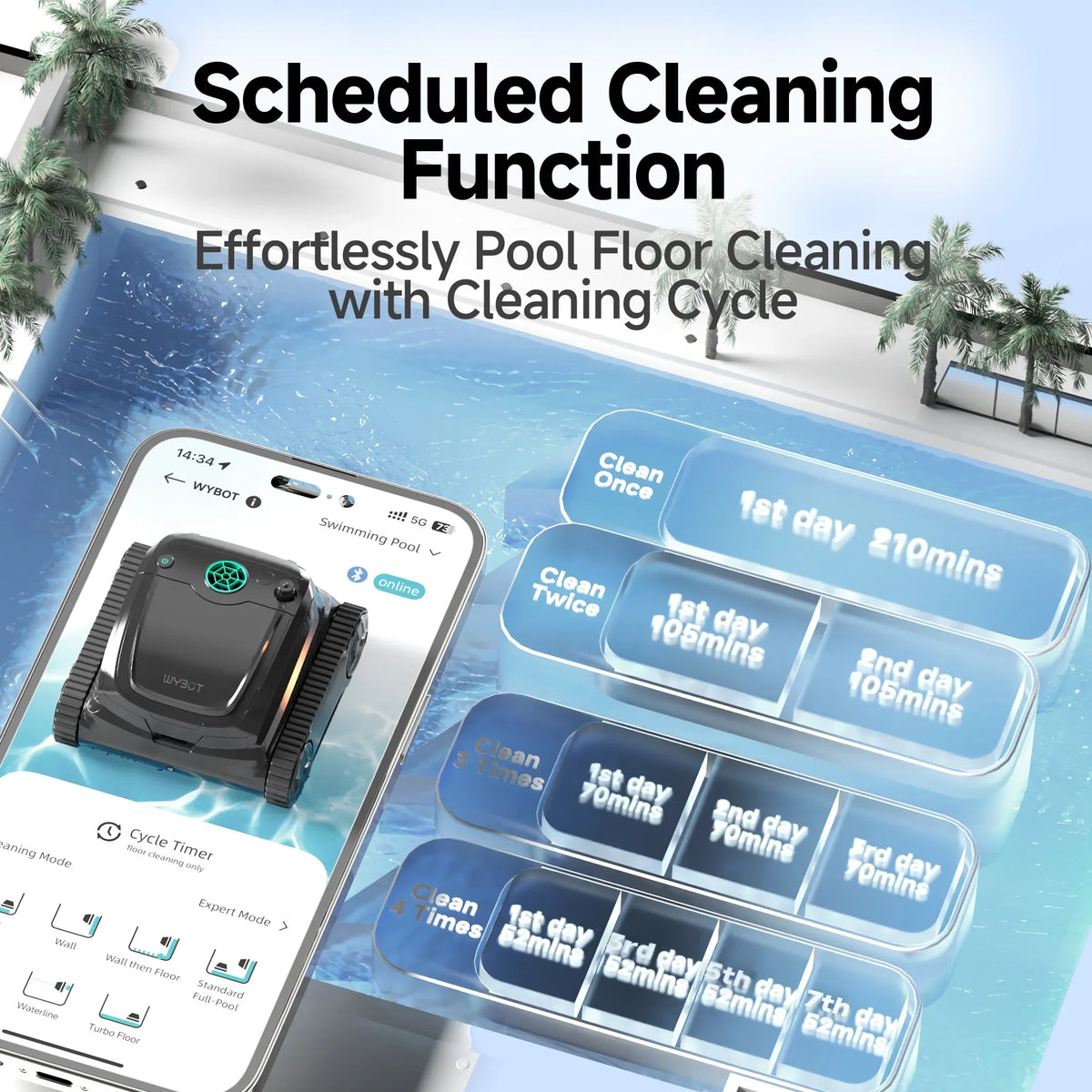 WYBOT S2 Robotic Pool Cleaner - product image 10