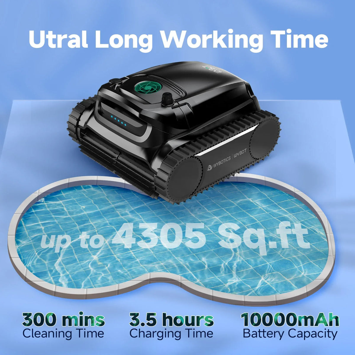 WYBOT M1 Robotic Pool Cleaner - product image 4
