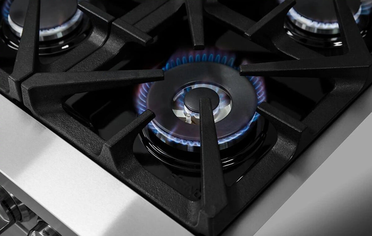 Forno Massimo 36-Inch Freestanding Dual Fuel Range, Stainless Steel (FFSGS6125-36)