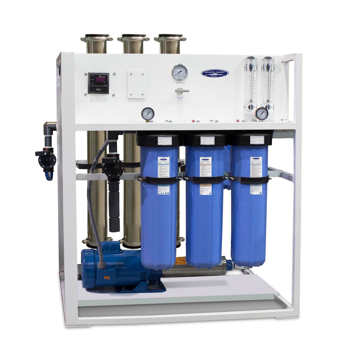 Crystal Quest Mid-Flow Commercial Reverse Osmosis System, 500-7,000 GPD