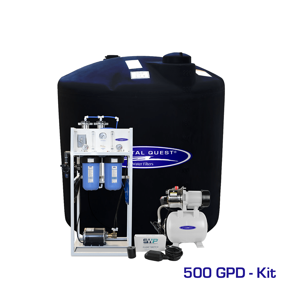 Crystal Quest Mid-Flow Commercial Reverse Osmosis System, 500-7,000 GPD