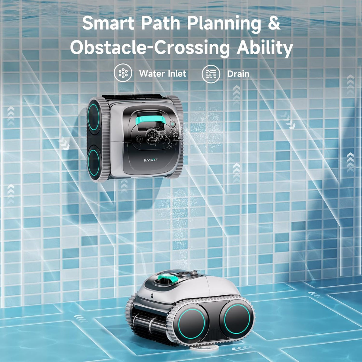 WYBOT C1 Robotic Pool Cleaner - product image 17