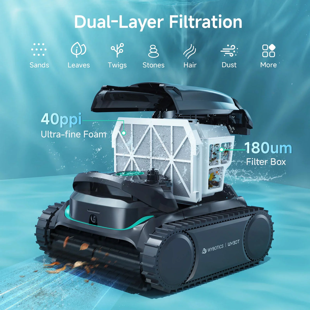 WYBOT M2 Vision Robotic Pool Cleaner - product image 6