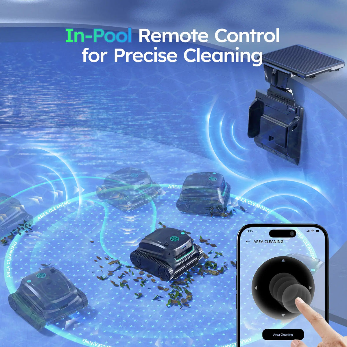 WYBOT S2 Solar Robotic Pool Cleaner - product image 10
