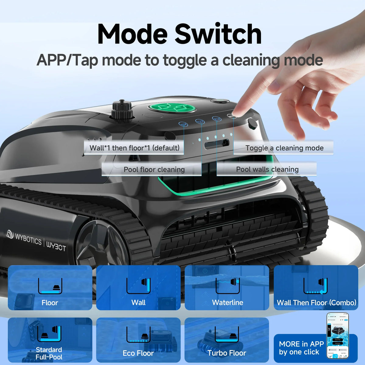 WYBOT S2 Robotic Pool Cleaner - product image 11
