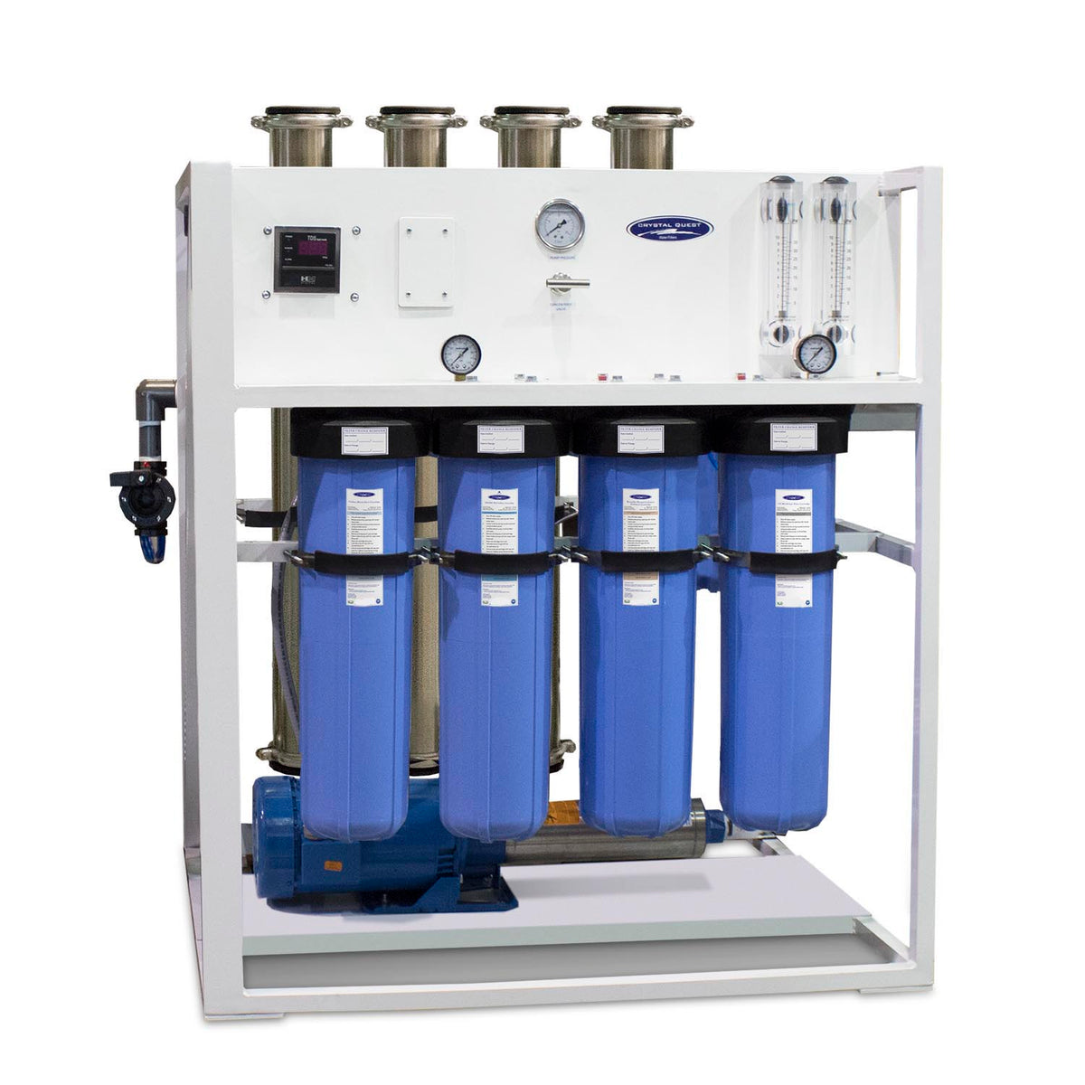 Crystal Quest Mid-Flow Commercial Reverse Osmosis System, 500-7,000 GPD