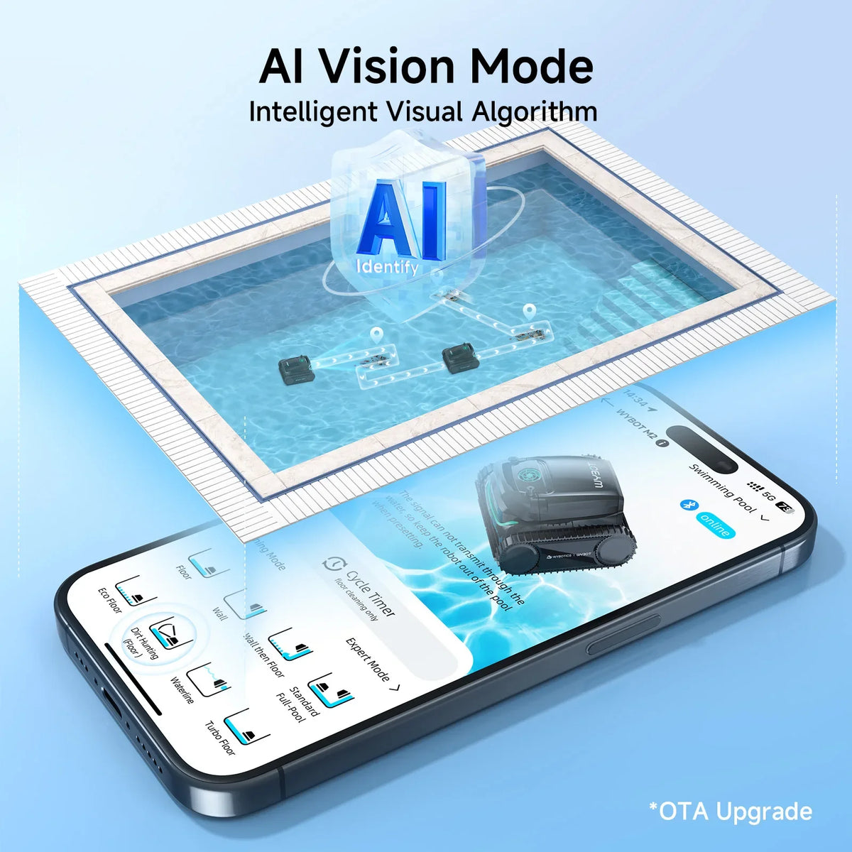 WYBOT M2 Vision Robotic Pool Cleaner - product image 10
