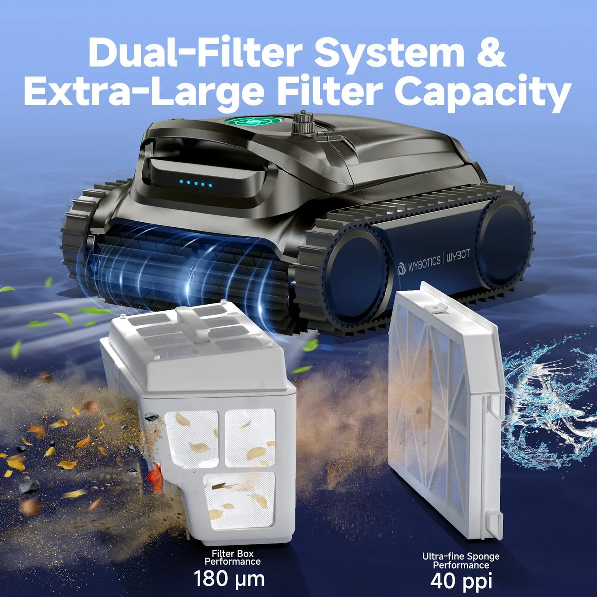 WYBOT M1 Robotic Pool Cleaner - product image 9