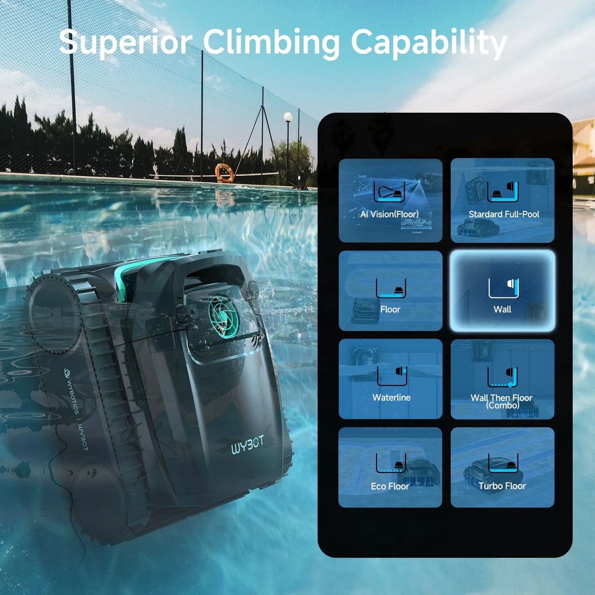 WYBOT M2 Vision Robotic Pool Cleaner - product image 5