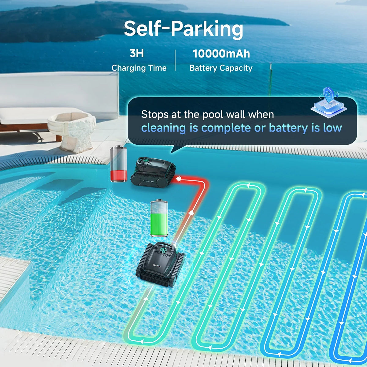 WYBOT M2 Vision Robotic Pool Cleaner - product image 11