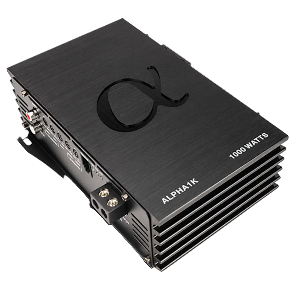 Alphasonik ALPHA 1K Alpha Series Class D Monoblock 1000 Watts 4 Ohms Full Range Amplifier