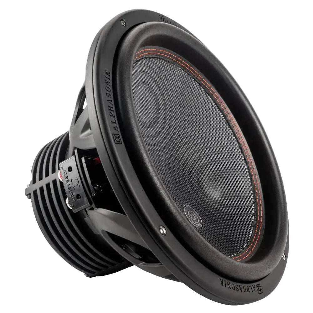 Alphasonik DSW512 Dynamis 500 Series 12" 2400 Watts Dual 4-Ohm Car Subwoofer (Each)